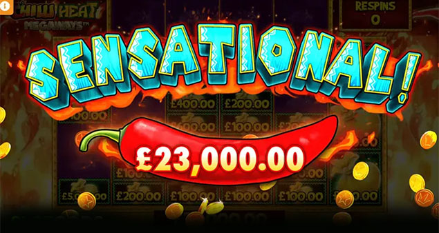 Pragmatic Play - Chilli Heat Megaways Sensational Win - Play.co.za