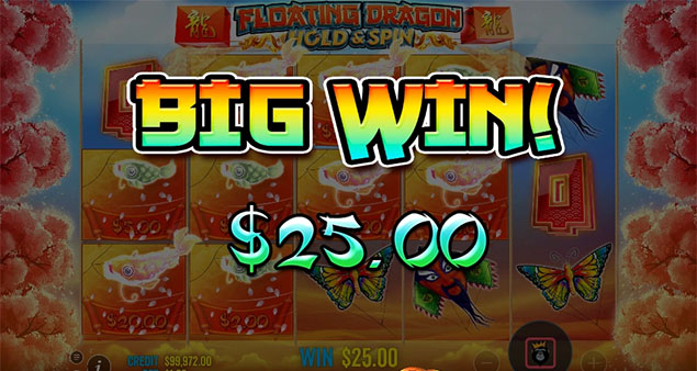 Pragmatic Play - Floating Dragon Hold & Spin Big Win - Play.co.za