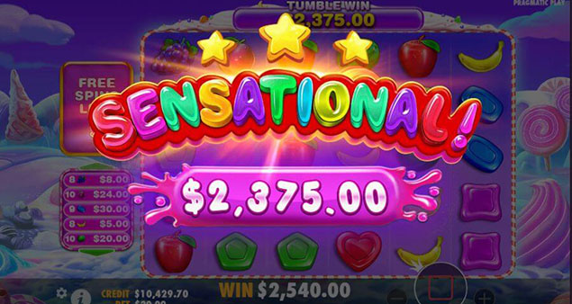 Pragmatic Play -Sweet Bonanza 1000 Sensational Win - Play.co.za