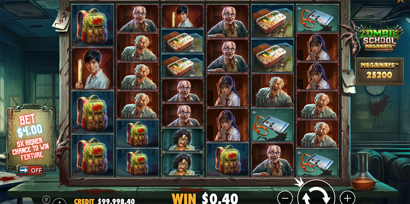 Pragmatic Play - Zombie School Megaways Slot Game - Play.co.za