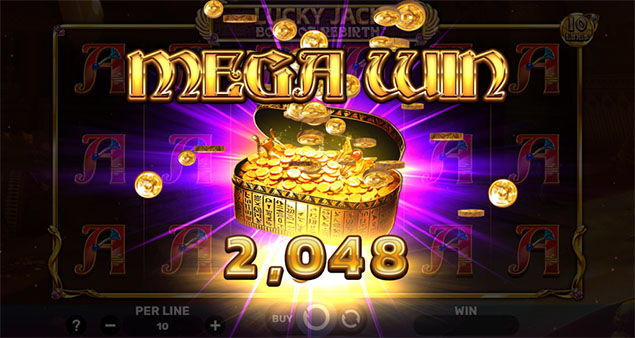 Spinomenal - Lucky Jack - Book Of Rebirth Mega Win - Play.co.za