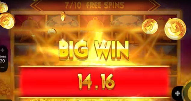 Booming Games - Gold Gold Gold 5000 Big Win - Play.co.za