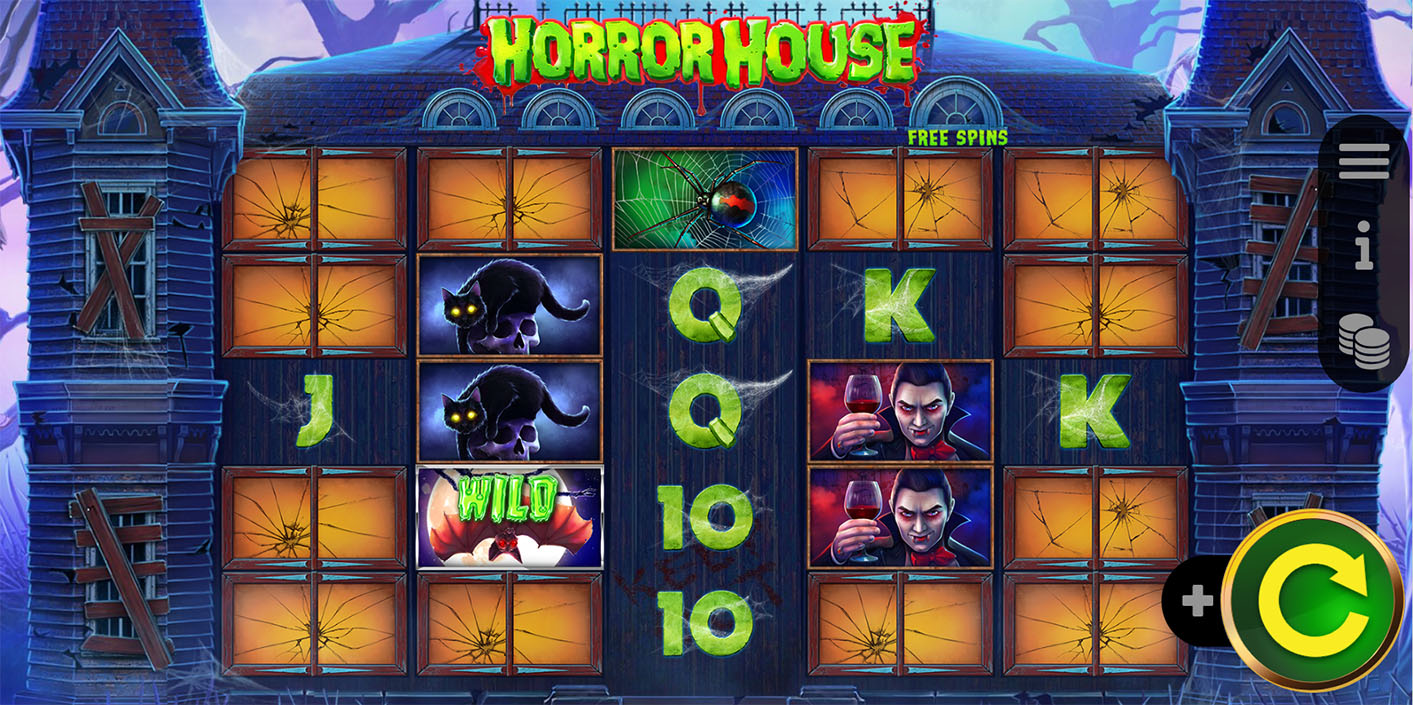Booming Games - Horror House Slot Gameplay - Play.co.za