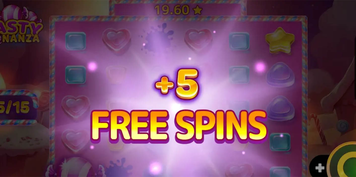 Booming Games - Tasty Bonanza Free Spins - Play.co.za