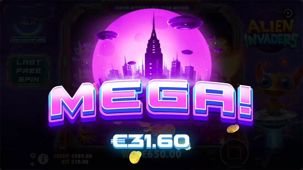 Pragmatic Play - Alien Invaders Nice Win - Play.co.za