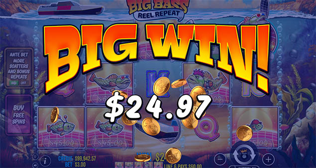 Pragmatic Play - Big Bass Reel Repeat Big Win - Play.co.za