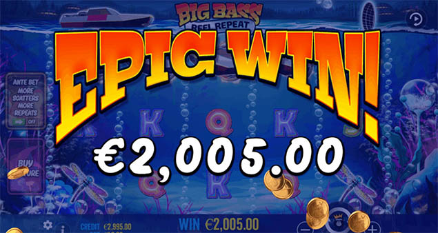 Pragmatic Play - Big Bass Reel Repeat Epic Win - Play.co.za