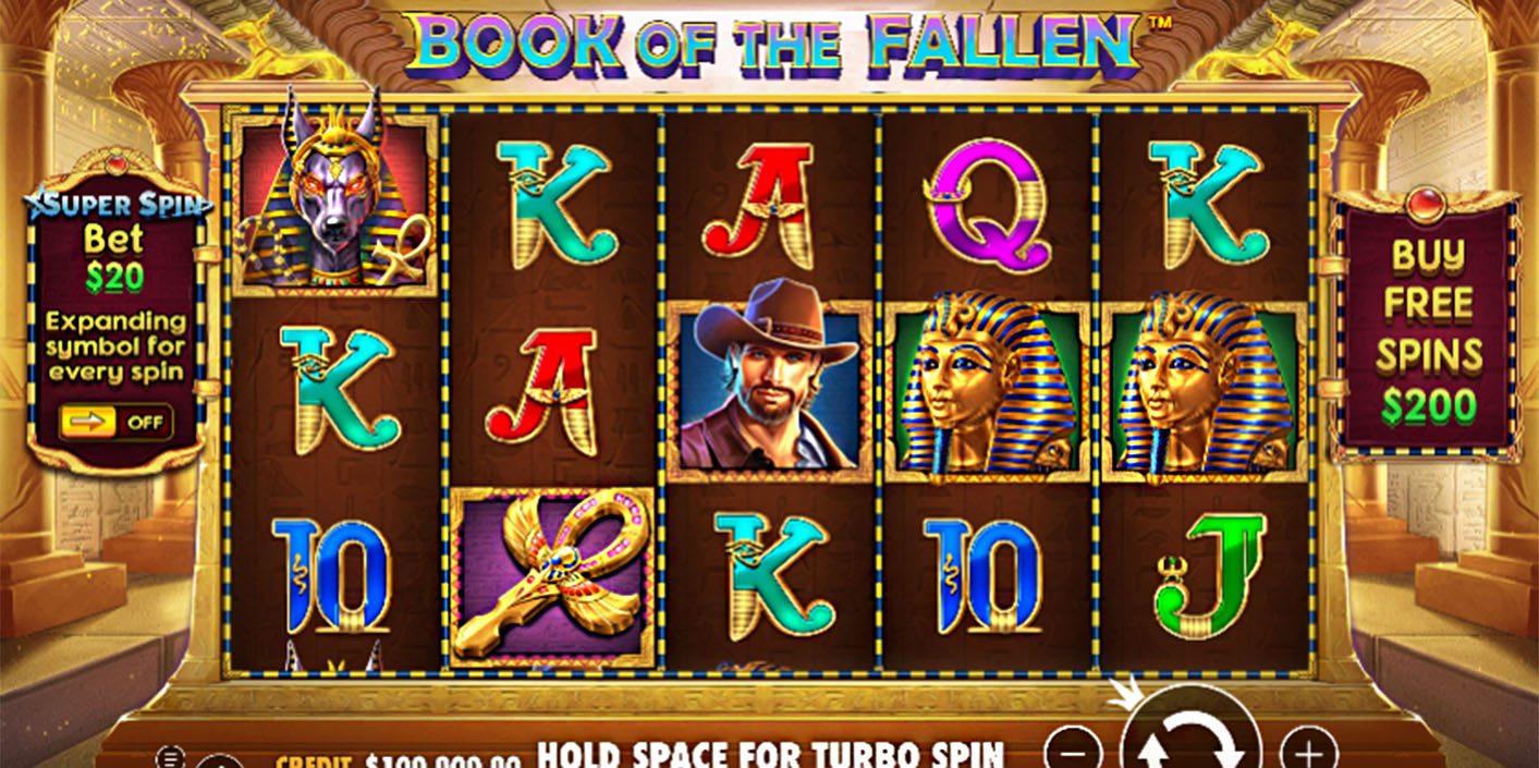 Pragmatic Play -Book of the Fallen Slot Gameplay - Play.co.za