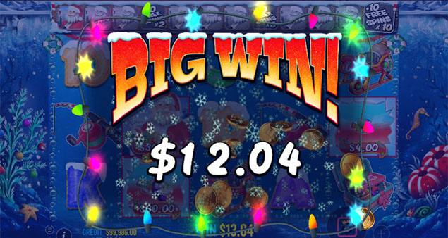 Pragmatic Play - Christmas Big Bass Bonanza Big Win - Play.co.za
