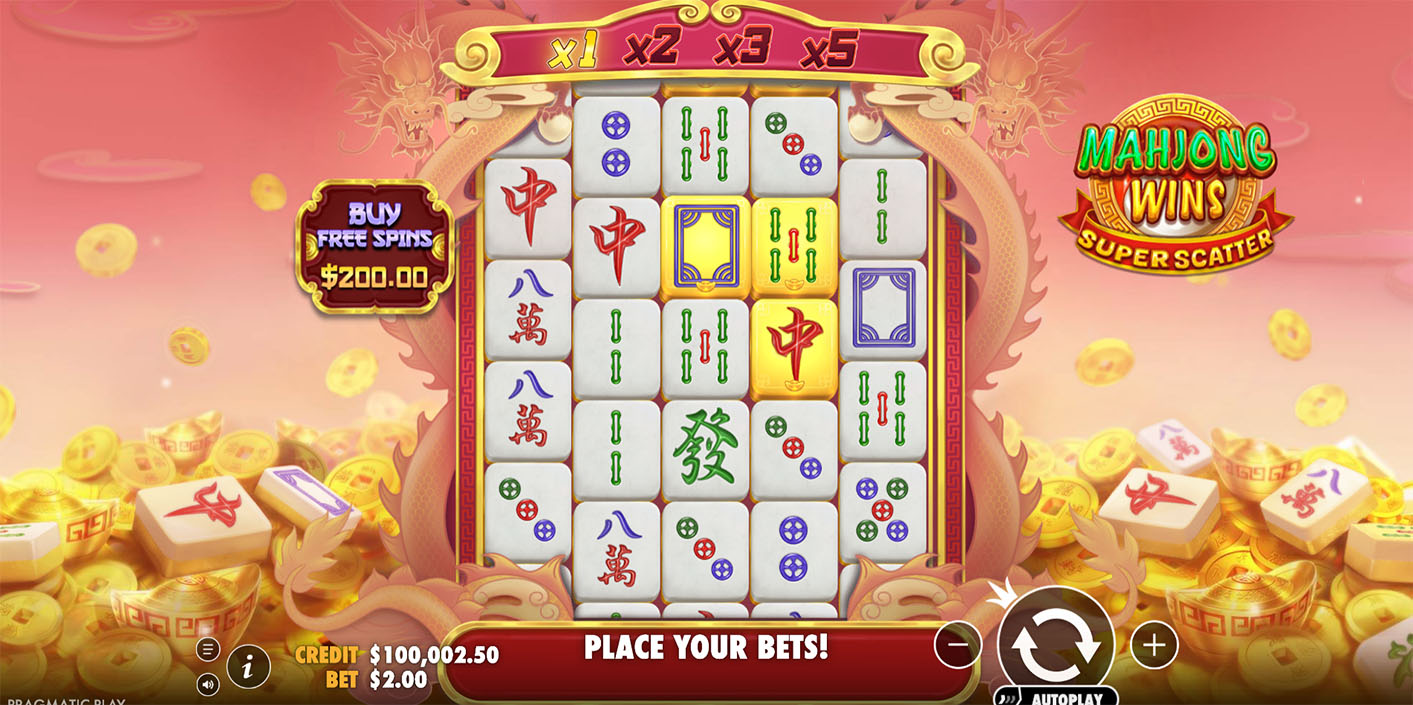 Pragmatic Play - Mahjong Wins Super Scatter gameplay - Play.co.za