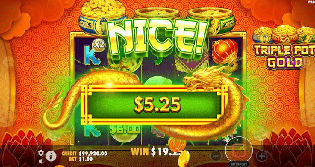 Pragmatic Play - Triple Pot Gold Nice Win - Play.co.za