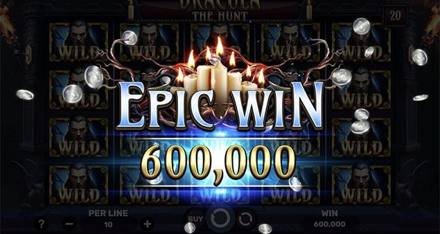 Spinomenal - Dracula - The Hunt Epic Win - Play.co.za