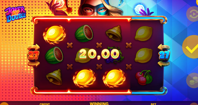 Apollo Games - Joker Double 27 Win Screen - Play.co.za
