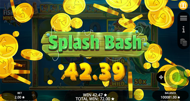 Booming Games - Fish Tales Monster Bass Splash Bash - Play.co.za