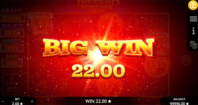 Booming Games - Inferno Fortune Power Hit Slot Big Win - Play.co.za