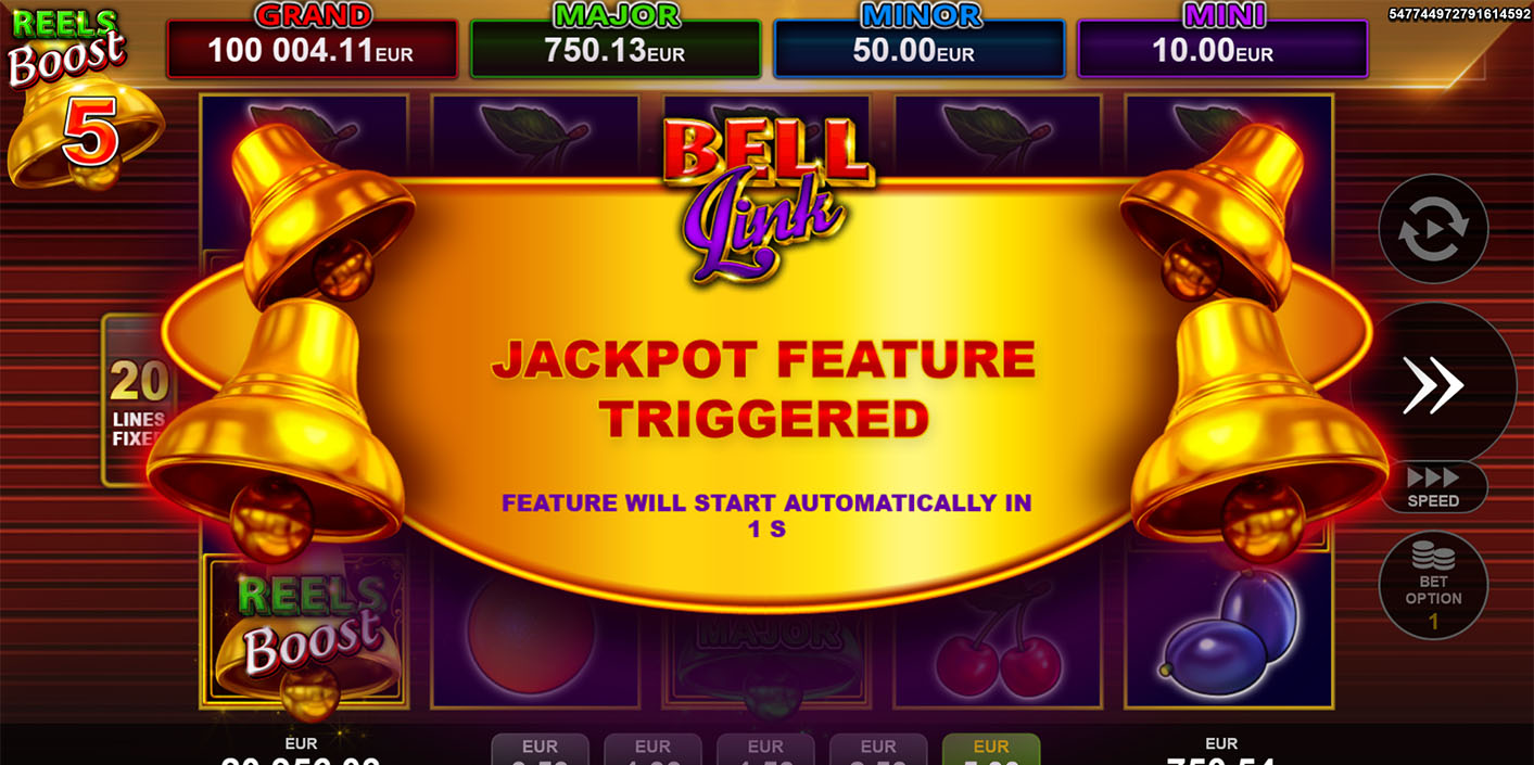 EGT Digital - 20 Super Fruits Bell Link slot Jackpot Feature - Play.co.za