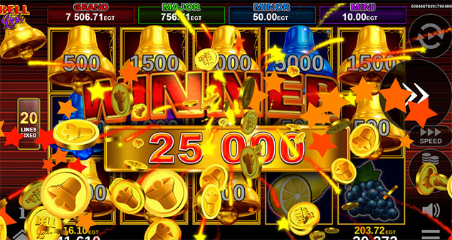 EGT Digital - 20 Super Fruits Bell Link slot big win - Play.co.za