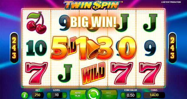 NetEnt - Twin Spin Big Win - Play.co.za