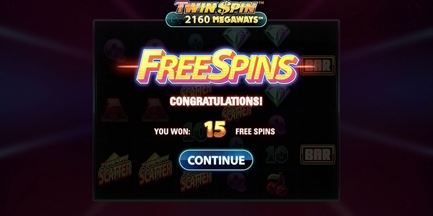 NetEnt - Twin Spin Free Spins - Play.co.za