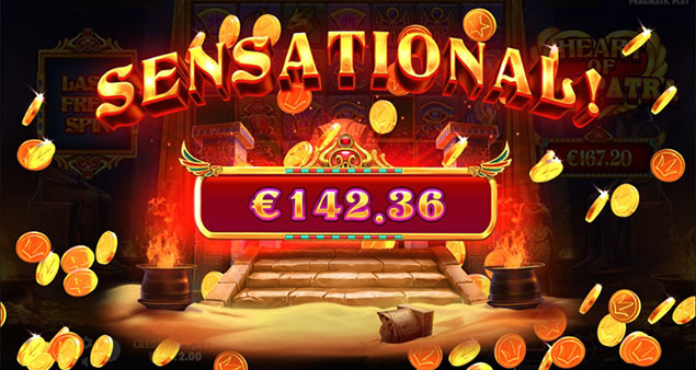 Pragmatic Play - Heart of Cleopatra Sensational Win - Play.co.za