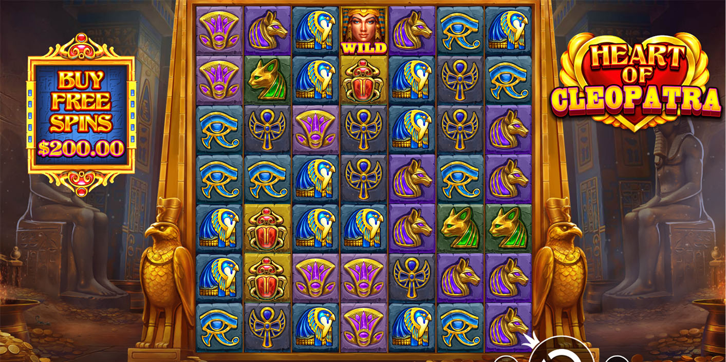 Pragmatic Play - Heart of Cleopatra gameplay - Play.co.za