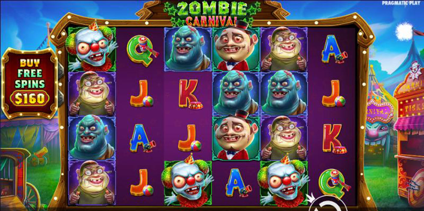 Pragmatic Play - Zombie Carnival Gameplay - Play.co.za