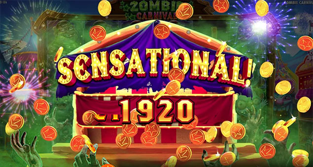Pragmatic Play - Zombie Carnival Sensational Win - Play.co.za