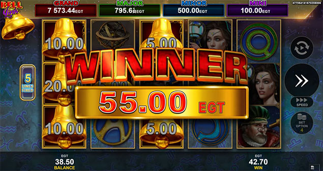 EGT Digital - Zodiac Wheel Bell Link Winner - Play.co.za