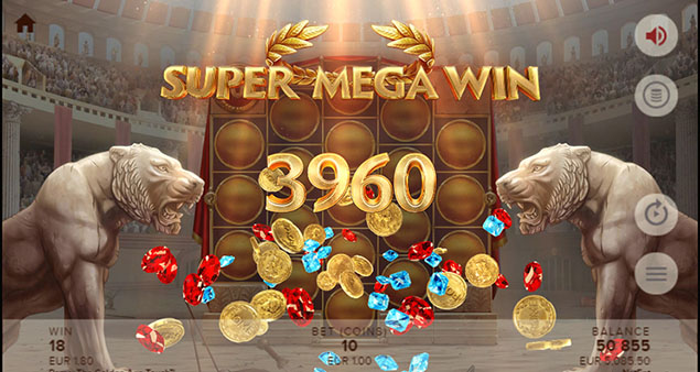 NetEnt - Rome- The Golden Age Super Mega Win - Play.co.za