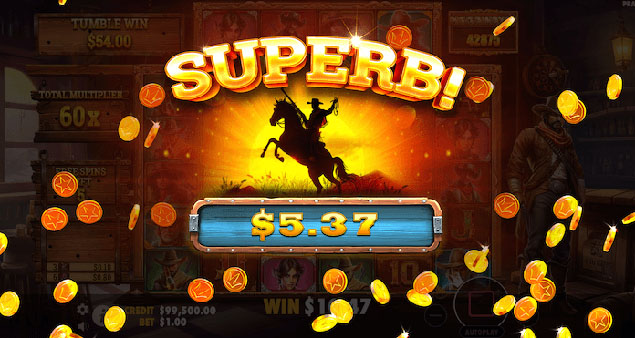 Pragmatic Play - Bandit Megaways Superb Win - Play.co.za