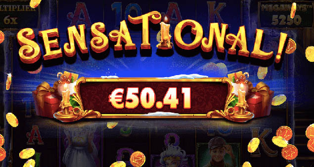 Pragmatic Play - Christmas Carol Megaways Sensational Win - Play.co.za