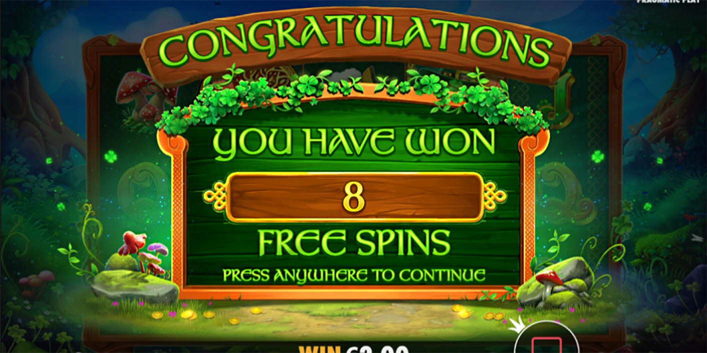 Pragmatic Play - Clover Gold Free Spins - Play.co.za