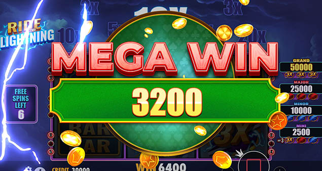 Pragmatic Play - Ride The Lightning Mega Win - Play.co.za