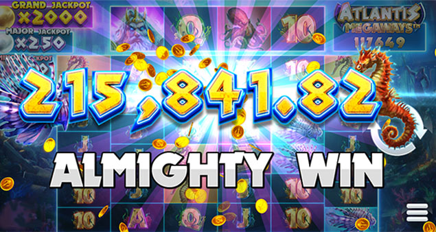 ReelPlay Light & Wonder - Atlantis Megaways Almighty Win - Play.co.za