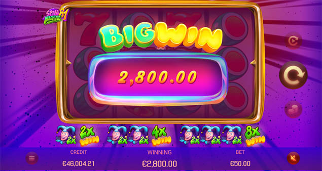 Apollo Games - Spin Machine 81 Big Win - Play.co.za
