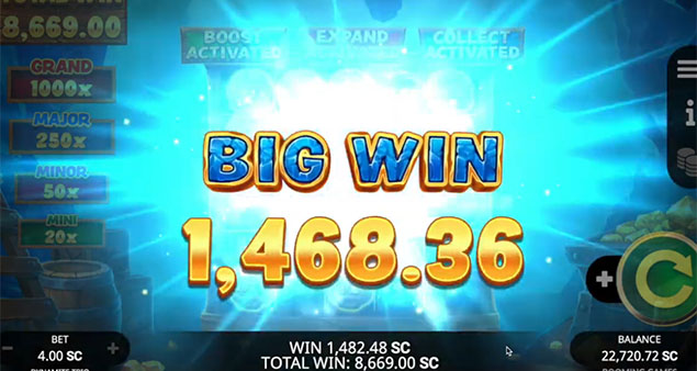 Booming Games - Dynamite Trio Big Win - Play.co.za