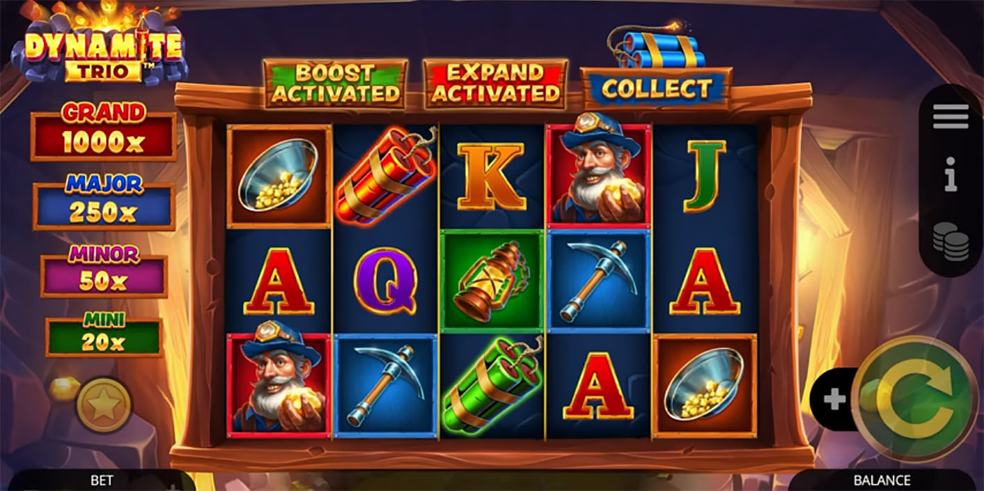 Booming Games - Dynamite Trio Slot Gameplay - Play.co.za