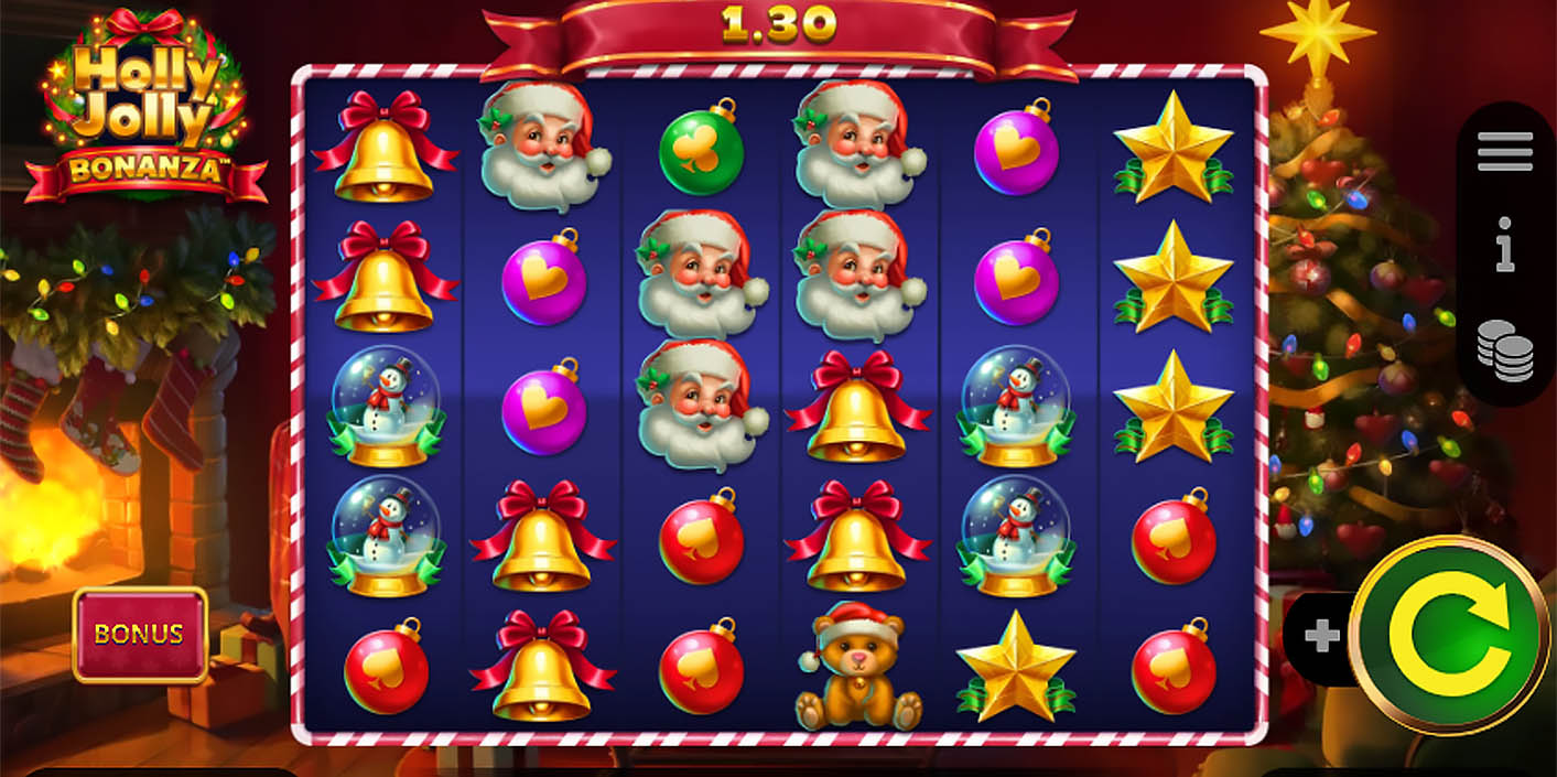 Booming Games - Holly Jolly Bonanza Slot Gameplay - Play.co.za