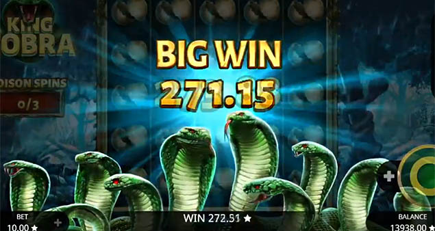 Booming Games - King Cobra Big Win - Play.co.za