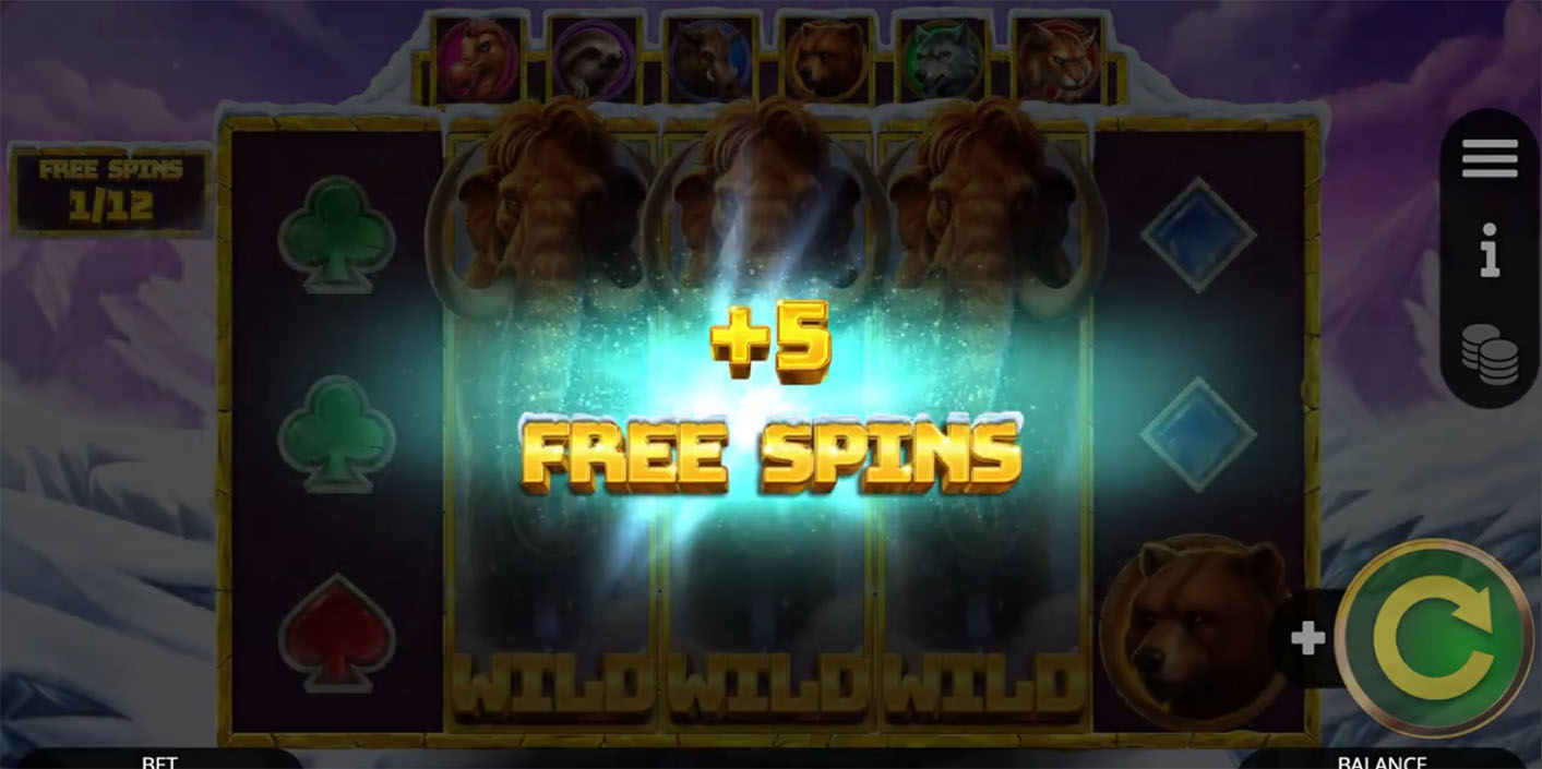 Booming Games - Mammoth Tundra Free Spins - Play.co.za