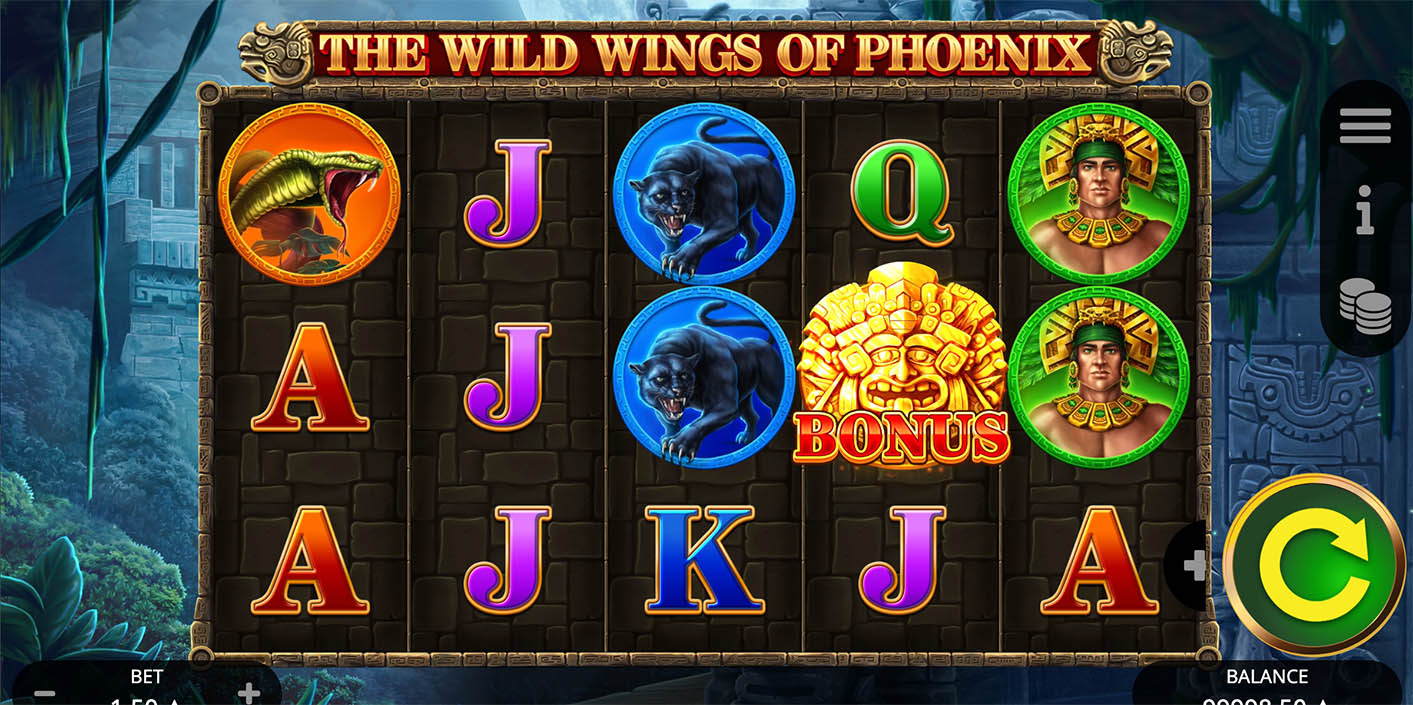 Booming Games - The Wild Wings of Phoenix Slot Gameplay - Play.co.za