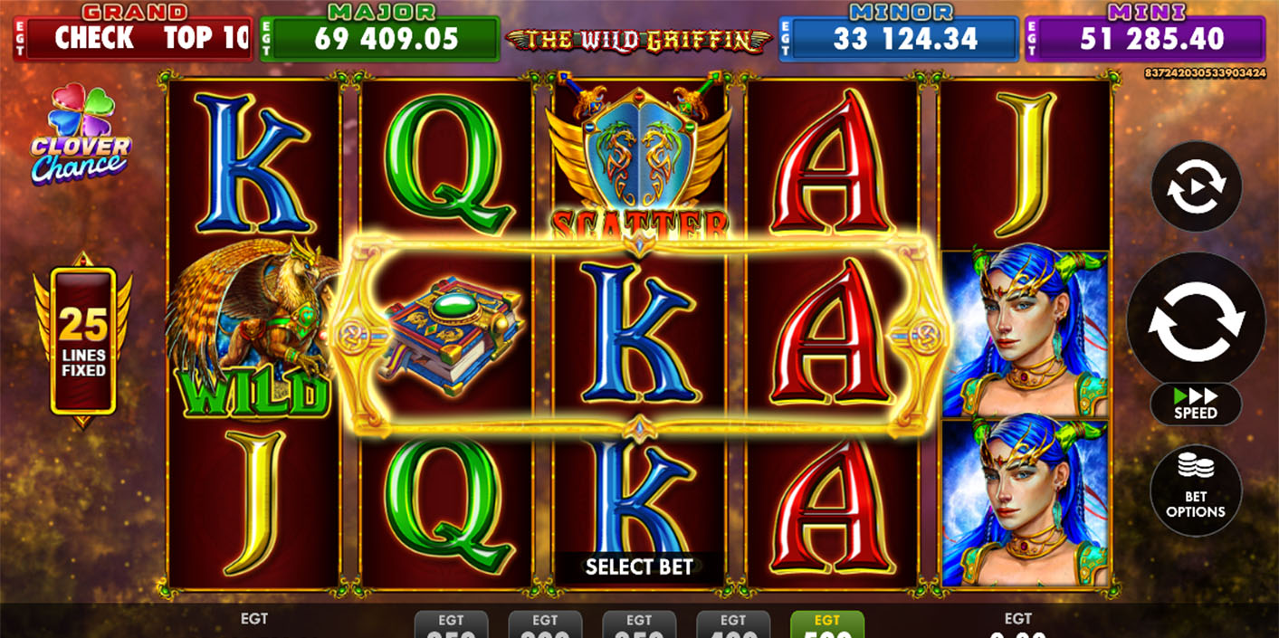 EGT Digital - The Wild Griffin Slot Gameplay - Play.co.za