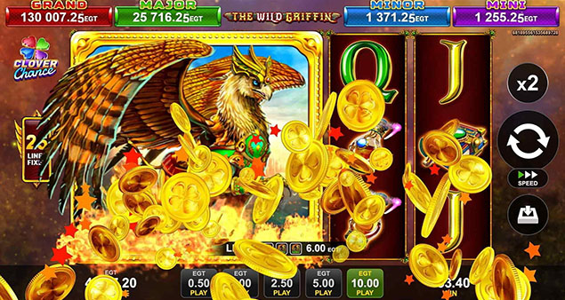 EGT Digital - The Wild Griffin Wild Win - Play.co.za