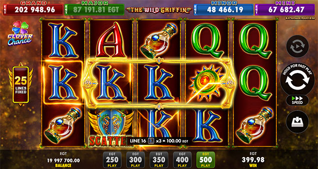 EGT Digital - The Wild Griffin Win - Play.co.za