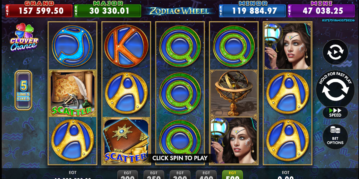 EGT Digital - Zodiac Wheel Slot Gameplay - Play.co.za