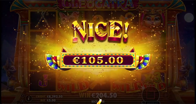 Pragmatic Play - Cleocatra Nice Win - Play.co.za