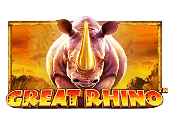 Pragmatic Play - Great Rhino Slot Logo - Play.co.za