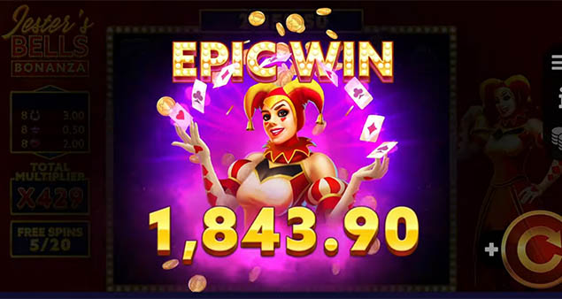 Booming Games - Jester's Bells Bonanza Epic Win - Play.co.za