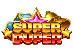 Booming Games - Super Duper Slot Logo - Play.co.za
