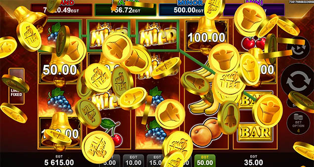 EGT Digital - Flaming Hot Bell Link Big Win - Play.co.za